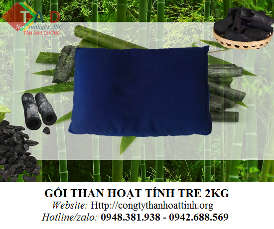 Nơi bán gối than hoạt tính tre 2kg ở Hà Nội